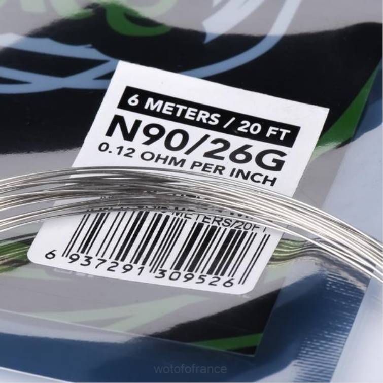 Wotofo bobine de fil préfabriquée fil de compétition ni80 - 24g BHZ8361 Wotofo france