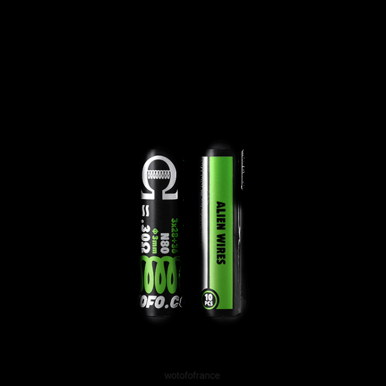 Wotofo bobines préfabriquées Clapton fusionné double cœur 0,28 ohm 10 pièces BHZ8314 vape jetable Wotofo