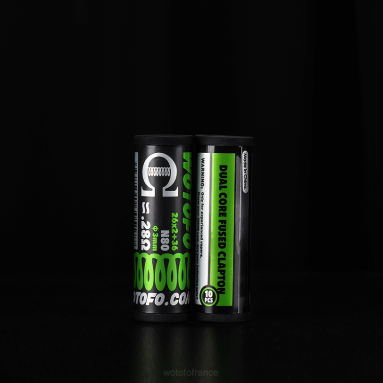 Wotofo bobines préfabriquées Clapton fusionné double cœur 0,62 ohm 10 pièces BHZ8327 Wotofo shop online