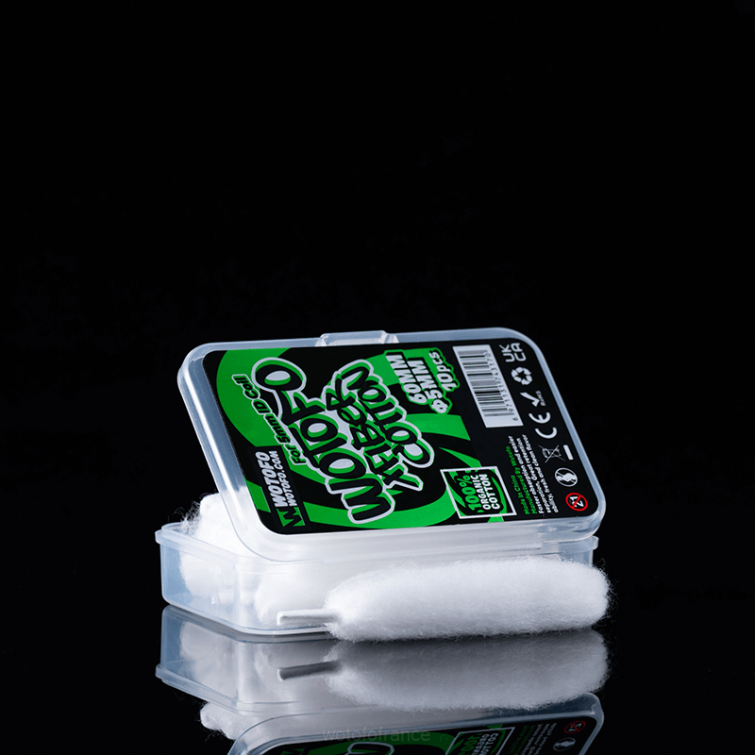 Wotofo coton xfiber pour bobine d'identification 5 mm d'épaisseur 10 pièces BHZ8348 Wotofo vape pods