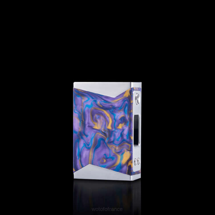 Wotofo STENTORIAN mod de boîte de basilic jaune violet BHZ8139 Wotofo vapes review