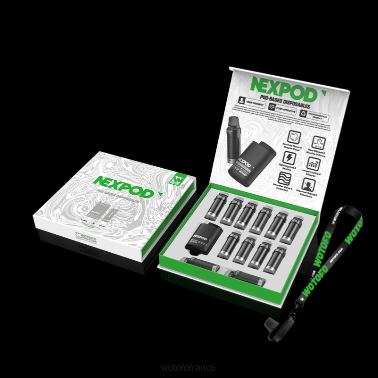 Wotofo NEXPOD trousse 20 mg coffret essentiel BHZ87 Wotofo shop online